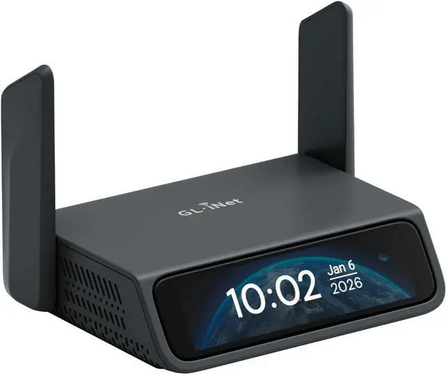 Main image of GL.iNet Comet 5G Remote 5G KVM with Failover, 4K@30FPS HDMI Passthrough, Wi-Fi 6 & Ethernet, 3.69" Touchscreen, 64GB eMMC, Tailscale Remote Access for Disaster Recovery, IT Professional