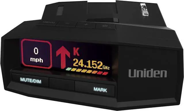 Main image of Uniden R8W (new Model) Extreme Long Range Laser/Radar Detector, 360° Awareness, Directional Arrows, Wi-Fi, Bluetooth, GPS, Real-Time Voice Alerts, Red Light & Speed Camera Alerts, R/TACH App