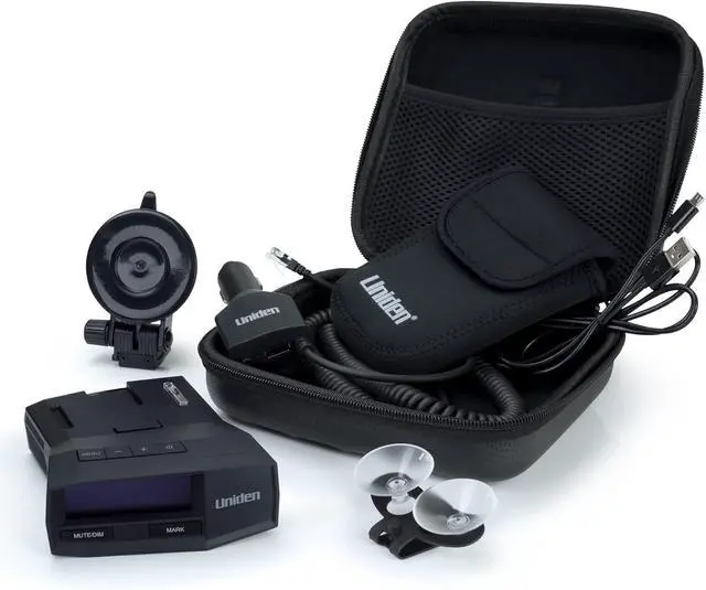 Alt view image 3 of 5 - Uniden R8W (new Model) Extreme Long Range Laser/Radar Detector, 360° Awareness, Directional Arrows, Wi-Fi, Bluetooth, GPS, Real-Time Voice Alerts, Red Light & Speed Camera Alerts, R/TACH App