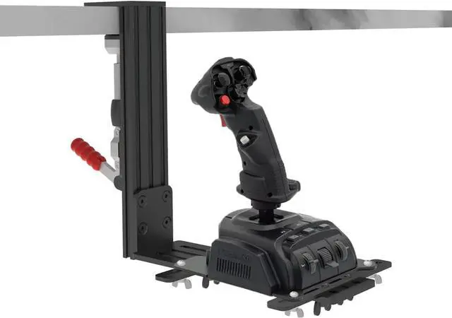 Alt view image 6 of 6 - 2 Pack Desk Mount for Flight Sim Hand-Controller Compatible with X52 X56 Hotas, Thrustmaster HOTAS Warthog, T.16000M FCS, T.Flight, SimTask Farmstick, Sol-R1, Sol-R2, VKB, VPC, Winwing