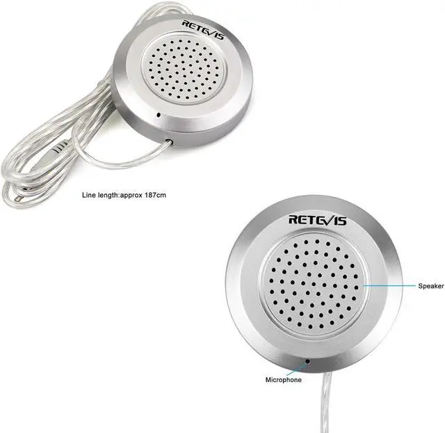 Alt view image 5 of 7 - Retevis RT-9908 Window Speaker System,Intercom System,Two Way Voice Transmission,High Power Speaker for Bank,School,Store(4 Pack)