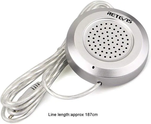 Alt view image 4 of 7 - Retevis RT-9908 Window Speaker System,Intercom System,Two Way Voice Transmission,High Power Speaker for Bank,School,Store(4 Pack)