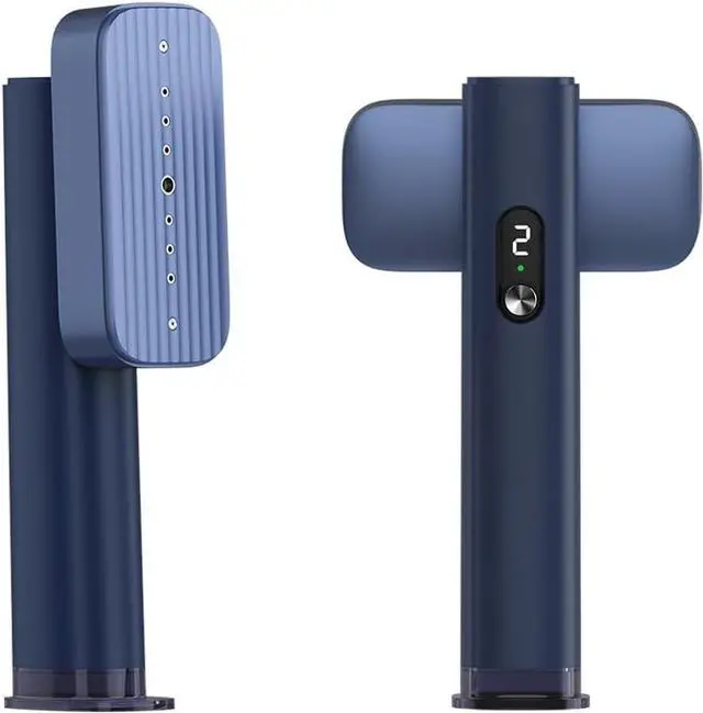 Main image of G5 Pro Travel Steamer For Clothes, 110-240V Portable Handheld Irons-15S Fast Heat Up, Auto Shut-Off Rotating Head With Big Iron Panel, 100Ml Tank Self-Standing For Global Travel (BLUE)