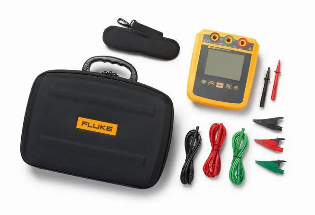 Main image of Fluke 1535 Insulation Tester, Insulation Tester, for Frontline Industrial and Electrical Insulation Testing, Test Voltages from 250 V to 2500 V and Resistance Measurements up to 500 G