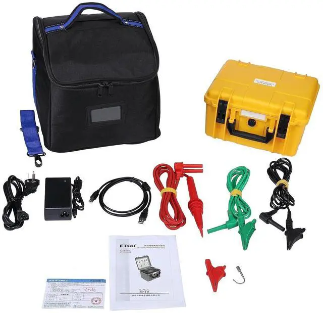 Alt view image 7 of 7 - ETCR3500 5KV High Voltage Insulation Tester Megohm Meter 5T 5mA | Supports IR, PI, DAR, STEP and RAMP Testing for cables, motors, transformers and switchgear
