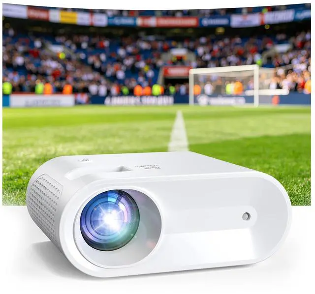 Main image of Mini Projector, 2026 Upgraded Full HD 1080P Support Video Projector, Portable Movie Projector for Home Theater, Compatible with iOS/Android/Windows/TV Stick/Box/USB/HDMI