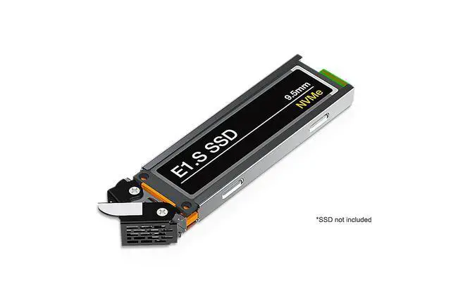 Alt view image 7 of 7 - ICY DOCK ToughArmor MB218E5P-B 8 Bay 15mm E1.S SSD (9.5/15mm Heights) Mobile Rack for External 5.25" Drive Bay (4 x MCIO 8i SFF-TA-1016)