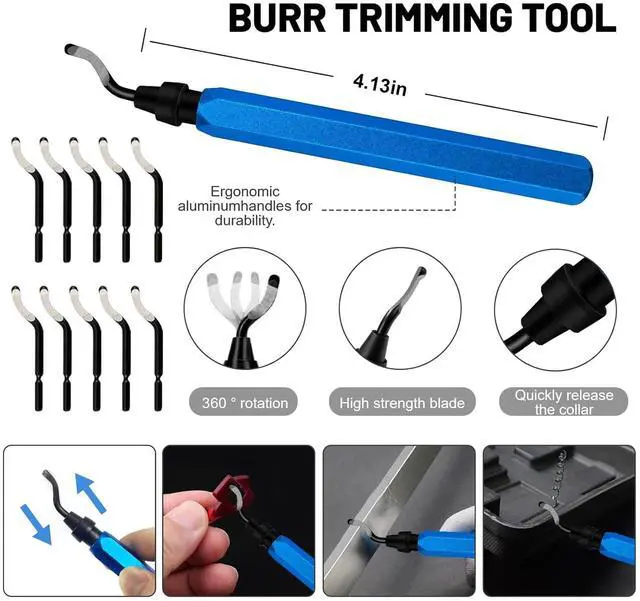 Alt view image 7 of 7 - 233Pcs 3D Printer Tool Kit with 3D Printer Accessories Bring Tool Box Includes Adjustable Temperature Soldering Welding Iron Kit for Disassembly Cleaning and Precision Machining 3D Printer Tools