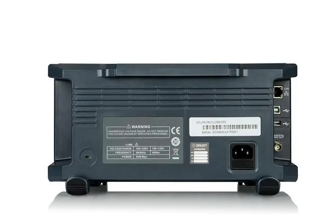 Alt view image 3 of 3 - Siglent Technologies SDS1204X-E 200MHz Super Phosphor Digital Oscilloscopes 4 Channels 1 GSa/s 14 MB Grey