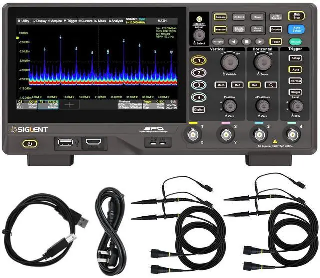 Main image of Siglent SDS814X HD -12bits Mixed Signal Oscilloscope (4 Channel / 100 MHz)