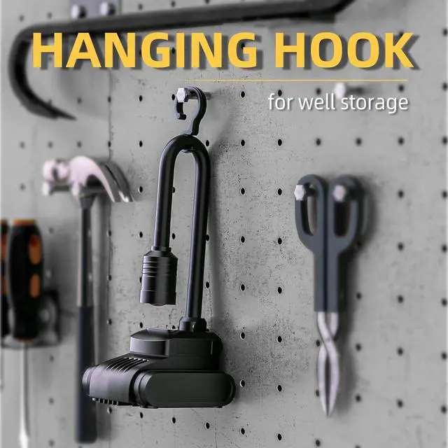 Alt view image 7 of 7 - LED Work Light, Magnetic Gooseneck Rechargeable | 5000mAh, 2000 Lumen, 360° Flexible Mechanic Lamp with Hook, For Men, Work Bench, Auto-Repairing, Emergency, Power Outage