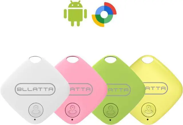 Main image of 4 Pack Android Air Trackers,2026 New Tracker Tags for Android,Key Finder,Compatible with Google Find Hub App, IP66 Waterproof,Luggage,Keys,Backpack Trackers,4colors (Square 4 Colors)