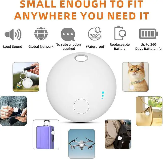 Alt view image 7 of 7 - Smart Tags-4 Pack Android, Air Tracker Tags for Android | Bluetooth Smart Tags, Luggage Tracker Works with Google's Find Hub App, Key Finders Item Locator for Keys, Wallets, Suitcases