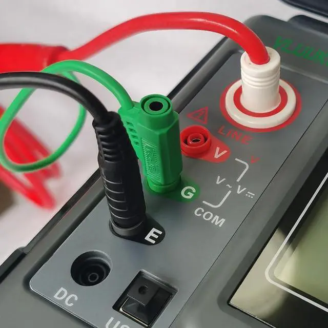 Alt view image 5 of 6 - 10KV Digital Insulation Meter Insulation Resistance Tester and megohmmeters High Voltage Resistance Multimeter with Absorption Ratio and Polarization Index Measurement