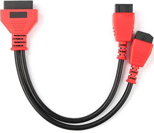 Main image of 12+8 Pin Cable Adaptor for Chrysler,12 8 Pin Connector to OBD2 Adapter | Compatible with Chrysler SGW Equipped FCA Vehicles for Diagnostic, Fit for Scanners MK808 MK808S MX808 MS906 Pro MS908S