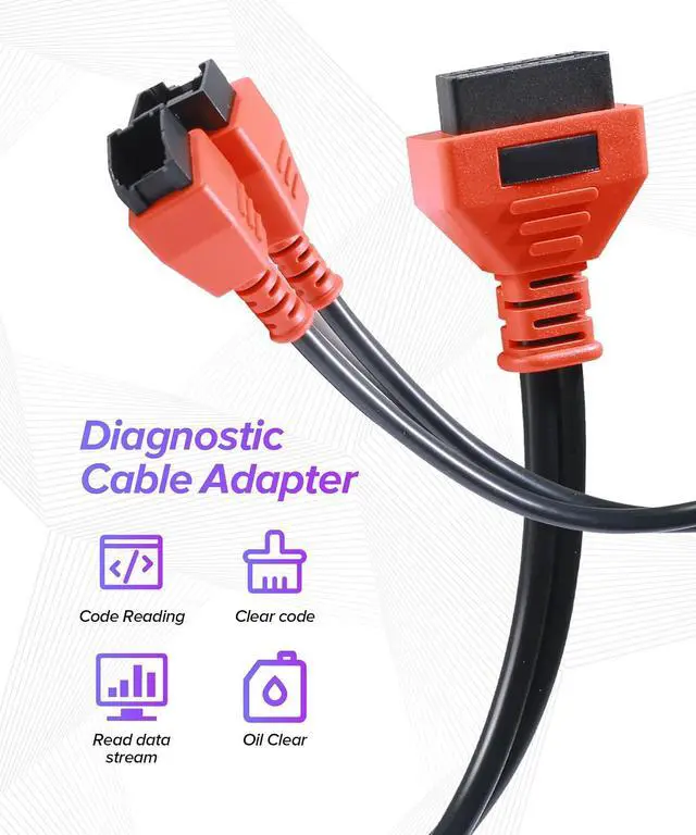 Alt view image 5 of 7 - Car Diagnostic Tool,Secutiry Gateway Bypass Cable,Obd2 Adapter,Obd2 Bluetooth Adapter,OBF Port Splitter,Compatible with MK808S MK808 MX808S MX808 MK808BT MK808BT PRO MP808S MP808 DS808