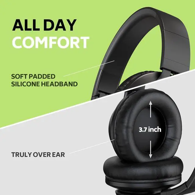 Alt view image 4 of 7 - Kids Classroom Headphones with Mic, Wired 12-Pack for K-12 School Students Teens Use, Library & Online Learning & Testing, Durable & Foldable, 3.5mm Jack for Chromebook Laptop Tablets Mixed Color