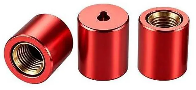 Main image of Refrigerant Locking Caps 3-Pack,1/4 Inch Tamper Resistant AC Valve Port Cap | for HVAC Systems, Locking End Cap for R22 Refrigerant, Universal Fit for Most Air Conditioner Brands