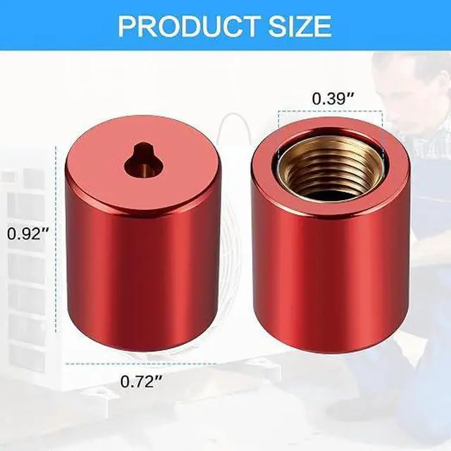 Alt view image 3 of 7 - Refrigerant Locking Caps 3-Pack,1/4 Inch Tamper Resistant AC Valve Port Cap | for HVAC Systems, Locking End Cap for R22 Refrigerant, Universal Fit for Most Air Conditioner Brands