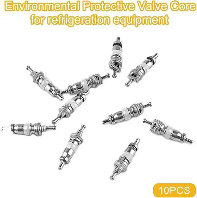Alt view image 4 of 7 - Valve Core Remover Installer Tool and HVAC Service Wrench Set with Hex Bit Adapters, Dual Size SAE 1/4 to 5/16 Port, 5/16'', 3/8'' Refrigeration Service Wrench, 10 Valve Core