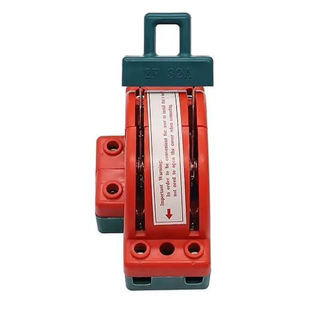 Alt view image 4 of 7 - Disconnect Knife Switch 32A 220V 2 Pole Double Throw DPDT Power Disconnect Switch HK11-2P-32