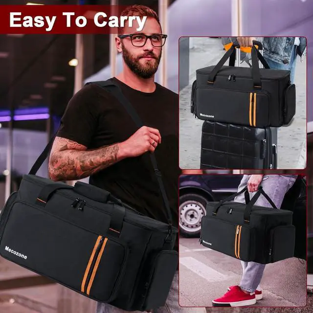 Alt view image 5 of 7 - DJ Gig Bag with 8 Detachable Dividers, DJ Cables Bag,Black
8 Detachable Dividers, 15.6'' Laptop Sleeve, Large Capacity, For DJ Gear, Music Equipment & Accessories