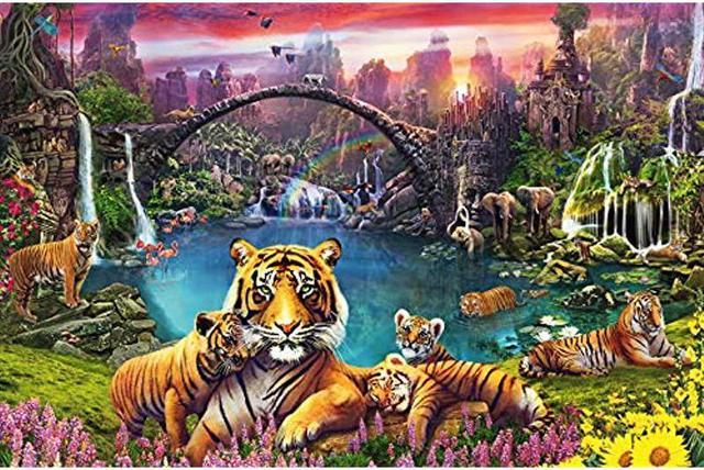 Puzzles 3000 Pieces for Adults for Kids Jigsaw Puzzles Every Piece is Unique Family
