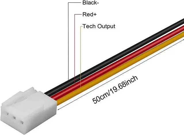 Alt view image 6 of 6 - 120mm 12V Seal IP65 Waterproof Fan High Speed 12V DC 120mm 3 Pin Ventilation Cooling Fan 3500RPM