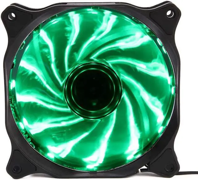 Alt view image 3 of 7 - 120mm RGB Computer PC Case Fan Quiet Auto Changing 12V 120mm LED RGB Gaming PC Computer CPU Case Fan for for DIY Mining Rig Frame Project 3-Pack