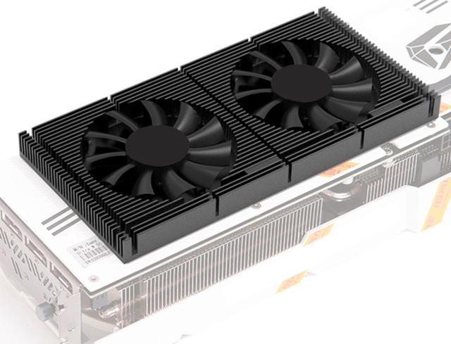 GPU Backplate Radiator Aluminum Heatsink Cooler with Dual 4Pin PWM Cooling for Graphics Card RTX 3090 Cooling - Newegg.com
