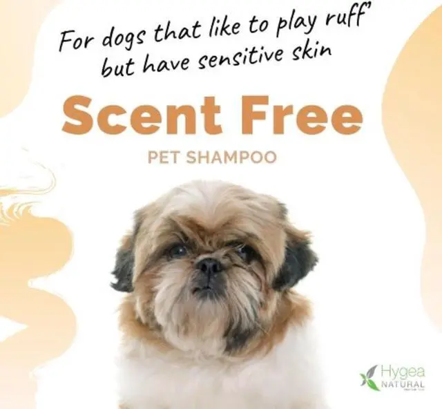 Alt view image 3 of 7 - Hygea Natural Sensitive Skin Dog Shampoo - Nourishing Pet Shampoo for Dogs Oatmeal Formula with Aloe and Vitamin E  Fragrance Free - Natural Ingredients, 16 oz