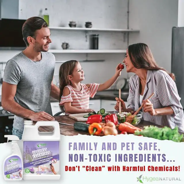 Alt view image 2 of 5 - Spotless Essentials 2-in-1 Pest Spray & All purpose cleaner - Natural bed bugs spray, lice spray, ant spray - Safe for children and pets -clean surfaces Concentrated 128oz (Lavender Breeze)