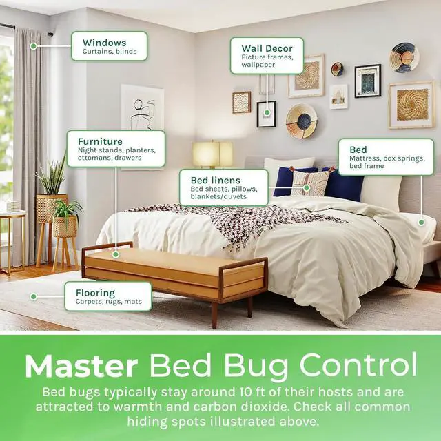Alt view image 5 of 7 - Hygea Natural Extra Strength Lice and Bed Bug DIY Kit- Non-Toxic, Odorless, Safe for children and pets, All water safe surfaces - Includes Bed Bug Spray and Bed Bug Travel Spray TSA approved size