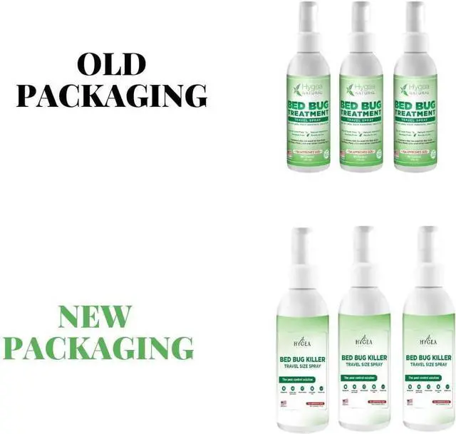 Alt view image 6 of 7 - Hygea Natural Bed Bug Treatment Travel Spray - TSA Approved Size - For Hotels, Suitcase, Backpacks - Fast Acting Protection - Children & Pet Safe - Non Toxic & Odorless - (3 oz) (3 Pack)