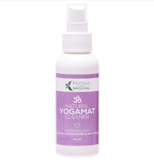 Main image of Hygea Natural Yoga Mat Cleaner - May be sprayed on all Workout Equipment -Refreshing Lavender Scent - 3oz Spray