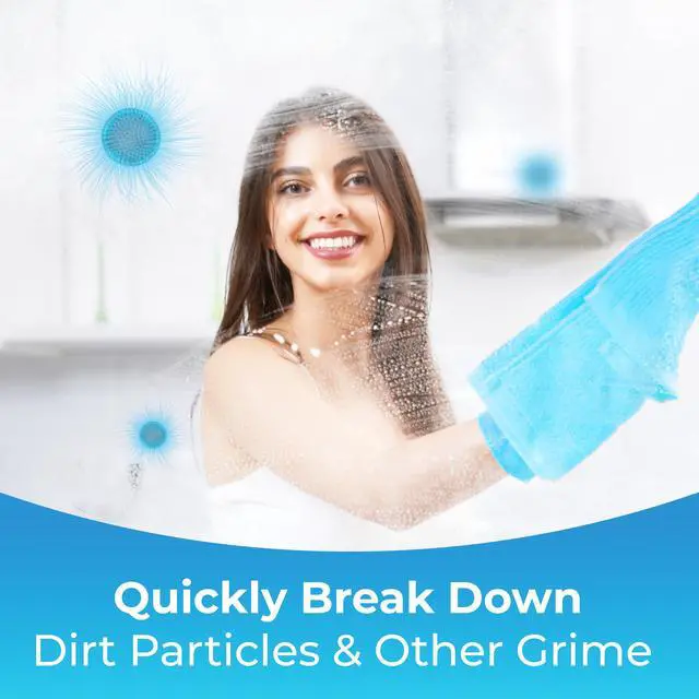 Alt view image 4 of 6 - Hygea Natural Clean 'n' Bright - Glass Cleaner Spray - Streak-Free Window Cleaning Foam - Eyeglass, Window & Mirrors Cleaning Supplies - Safe & Fast with Non-Toxic- Ready to Use 24oz Spray + Refill