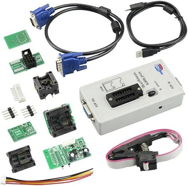 Main image of OIAGLH RT809F LCD High-Speed ISP USB Programmer Kit BIOS Burner RT809F Programmer Supporting Various Read-Write Online Programming