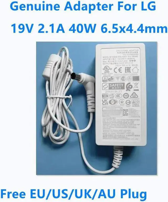 Main image of OIAGLH 19V 2.1A 39.9W 40W ADS-45SQ-19-3 19040E ADS-45SN-19-3 19040G LCAP25B AC Adapter For Monitor Power Supply Charger