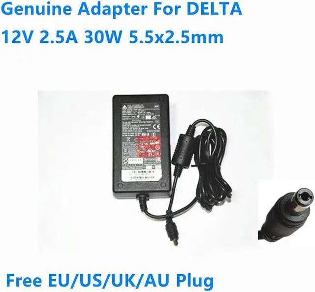 Main image of OIAGLH 12V 2.5A 30W 5.5x2.5mm DELTA ADP-30KR B 341-0307-03 Power Supply AC Adapter For A0 640-32010-A Charger