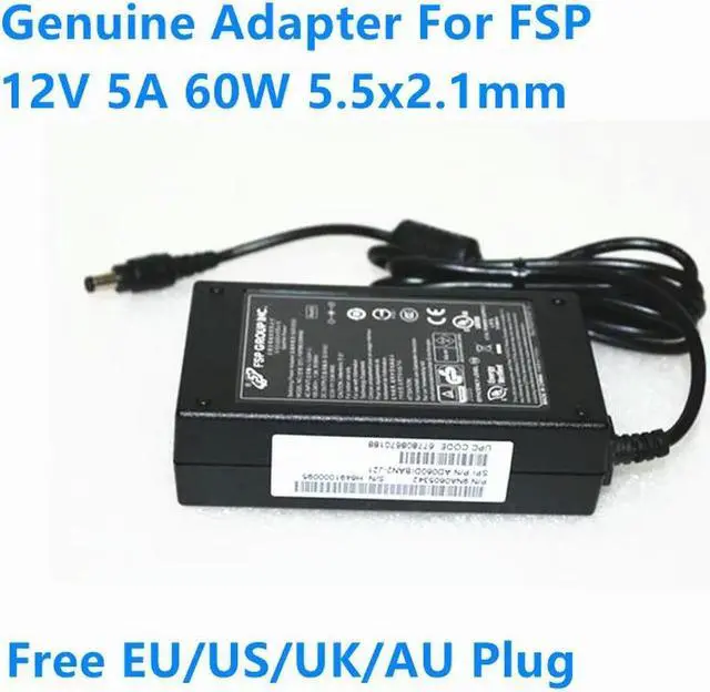 Main image of OIAGLH 12V 5A 60W 5.5x2.1mm FSP060-DIBAN2 FSP060-DBCD1 Power Supply AC Adapter For Monitor Charger