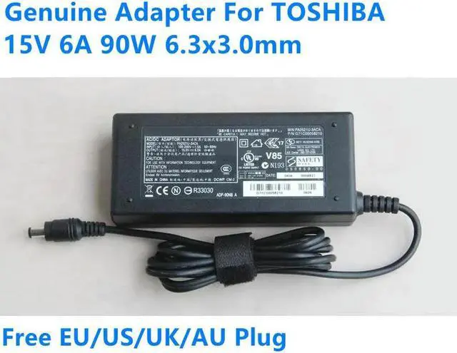 Main image of OIAGLH 15V 6A 90W 6.3x3.0mm PA2521U-3ACA G71C00058210 Power Supply AC Adapter For Laptop Charger Fit 15V 5A