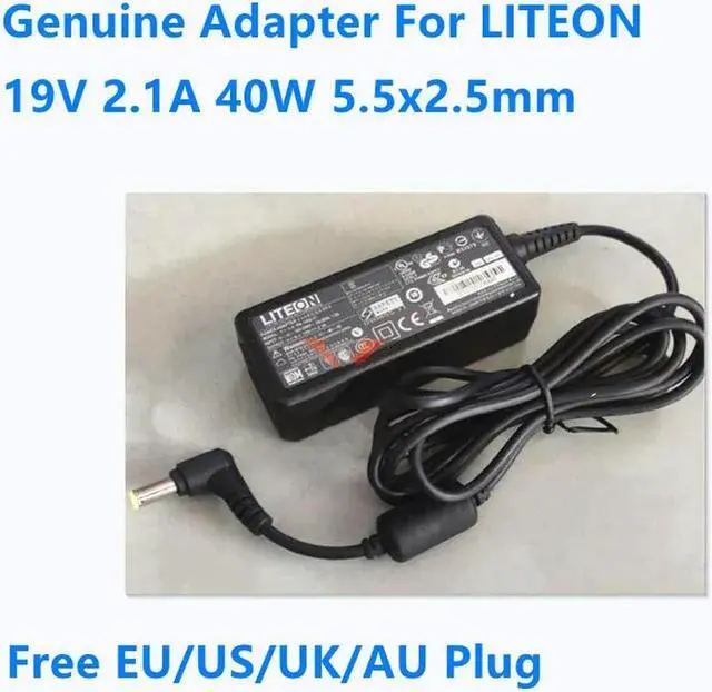 Main image of OIAGLH 19V 2.1A 40W 5.5x2.5mm LITEON PA-1400-11 Power Supply AC Adapter For Laptop Monitor Charger
