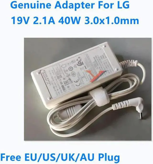 Main image of OIAGLH 19V 2.1A 40W 3.0x1.0mm LCAP21C LCAP25B ADS-40SG-19-2 ADS-40MSG-19 Power Supply AC Adapter For GRAM Laptop Charger