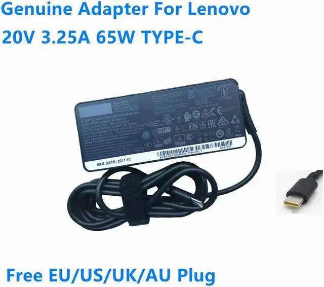 Main image of OIAGLH 20V 3.25A 65W TYPE-C USB ADLX65YLC3A ADLX65YCC3A ADLX65YLC3D Power Supply AC Adapter For Laptop Charger