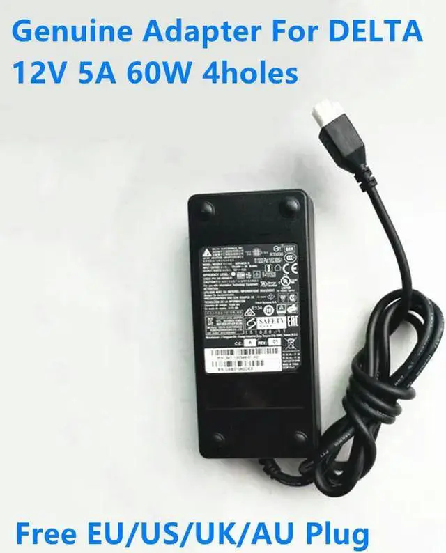 Main image of OIAGLH 12V 5A 60W 4holes DELTA EADP-60MB B 341-0501-01 Power Supply AC Adapter For 891F 892F ROUTER Charger