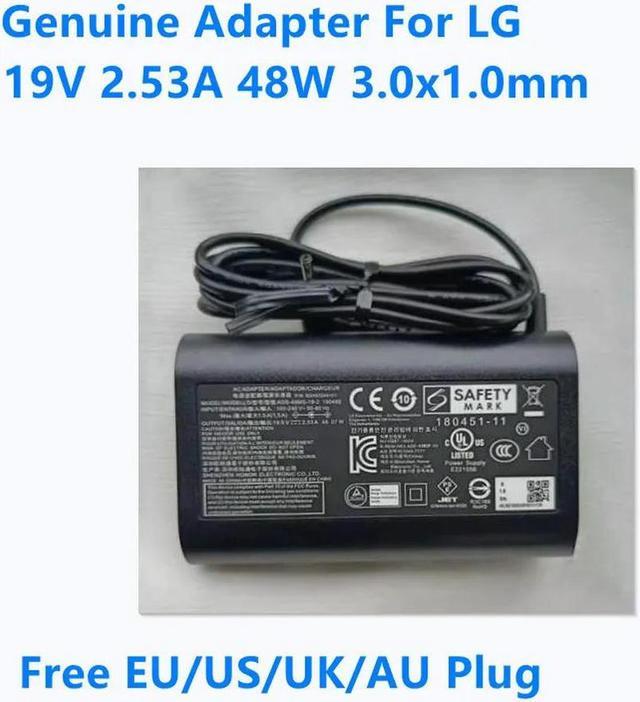 OIAGLH 19V 2.53A 48.07W ADS-48MS-19-2 19048E WA-48B19FS Power Supply AC  Adapter For GRAM 15Z970 15Z990 17Z990 Laptop Charger