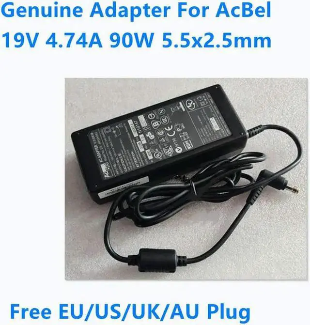 Main image of OIAGLH 19V 4.74A 90W 5.5x2.5mm AC Adapter For AcBel API2AD62 AP12AD62 Laptop Power Supply Charger