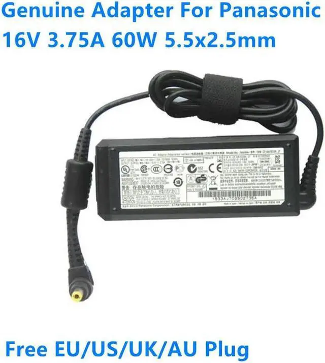 Main image of OIAGLH 16V 3.75A 60W CF-AA1633A J7 CF-AA6372A Power Supply AC Adapter For TOUGHBOOK CF-29 CF-18 CF-19 CF-30 Charger