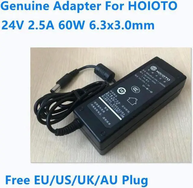 Main image of OIAGLH 24V 2.5A 60W 6.3x3.0mm  ADS-65LSI-24N-1 24060G AC Adapter For  DVR POE Power Supply Charger