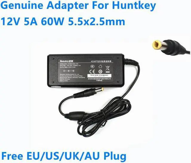 Main image of OIAGLH 12V 5A 60W HKA06012050-7CE HKA06012050-7C 7F HKA06012050-0A7 Power Supply AC Adapter For Monitor Laptop Charger